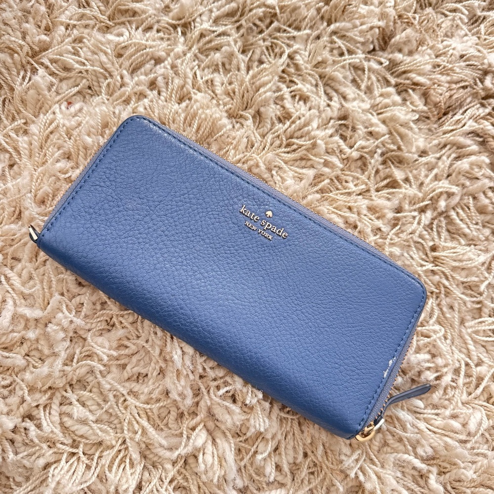 Kate Spade Navy Leather Wallet